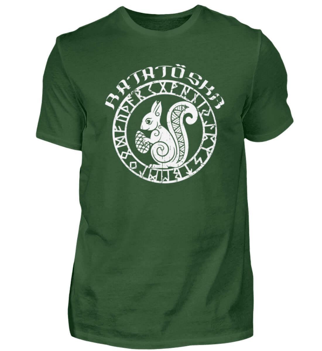 Wikinger Premiumshirt 'Ratatöskr' – Bote der Weltenesche - Nordic Viking Wear