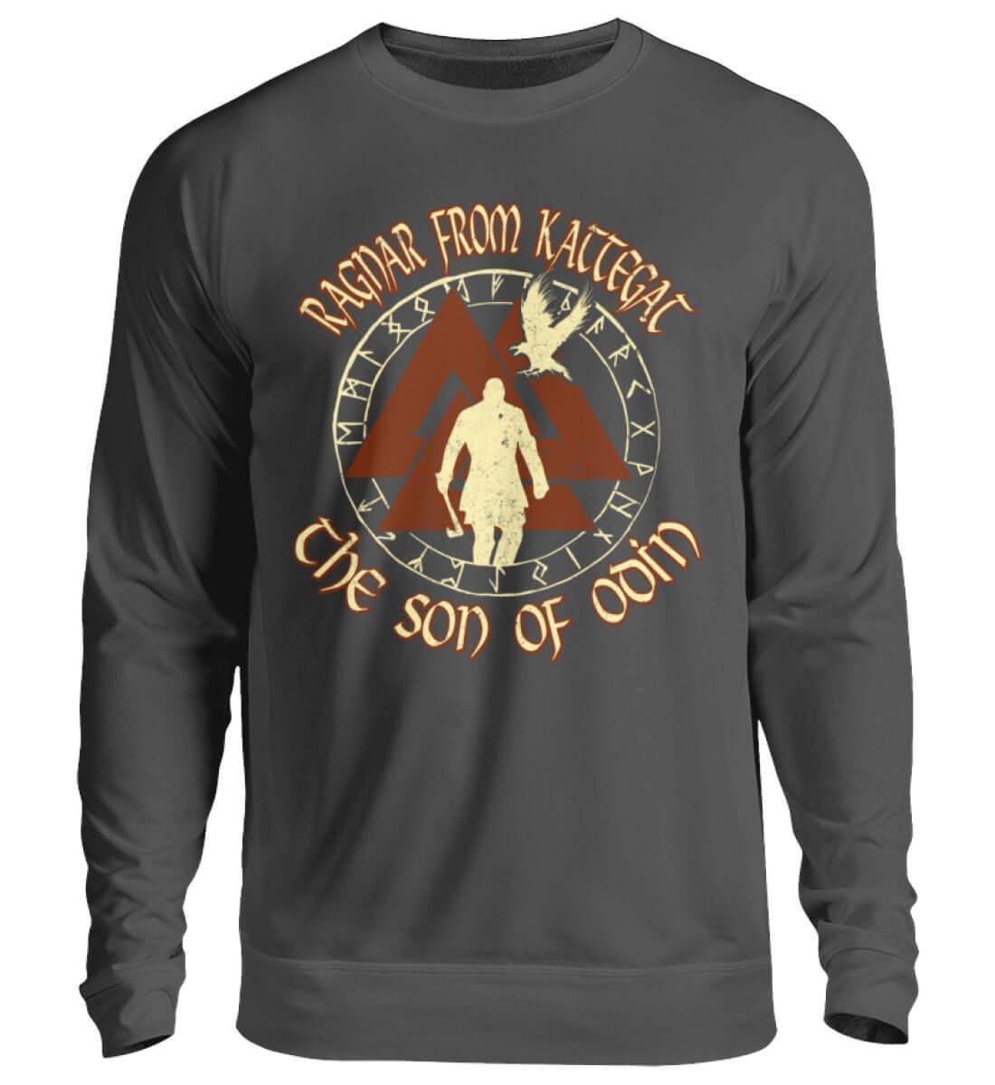 Ragnar Lothbrok Viking Sweatshirt - Nordic Mythology Warrior Tee - Odin's Son Valhalla Apparel - Nordic Viking Wear