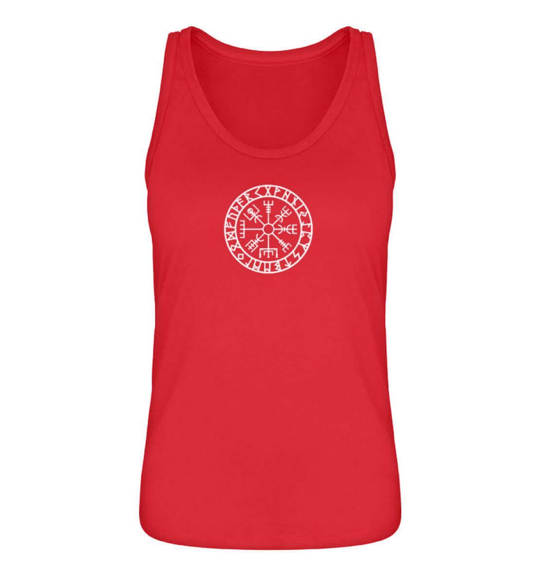 Schildmaiden Tank Top – Vegvísir Wikinger Kompass - Nordic Viking Wear