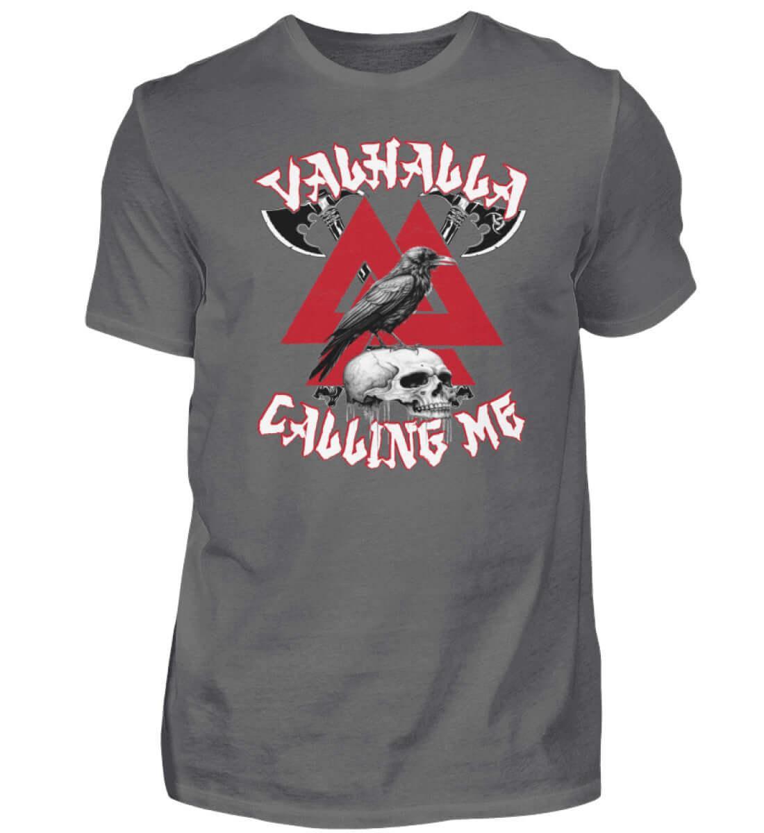 Valhalla Calling Me Valknut - Herren Premiumshirt - Nordic Viking Wear