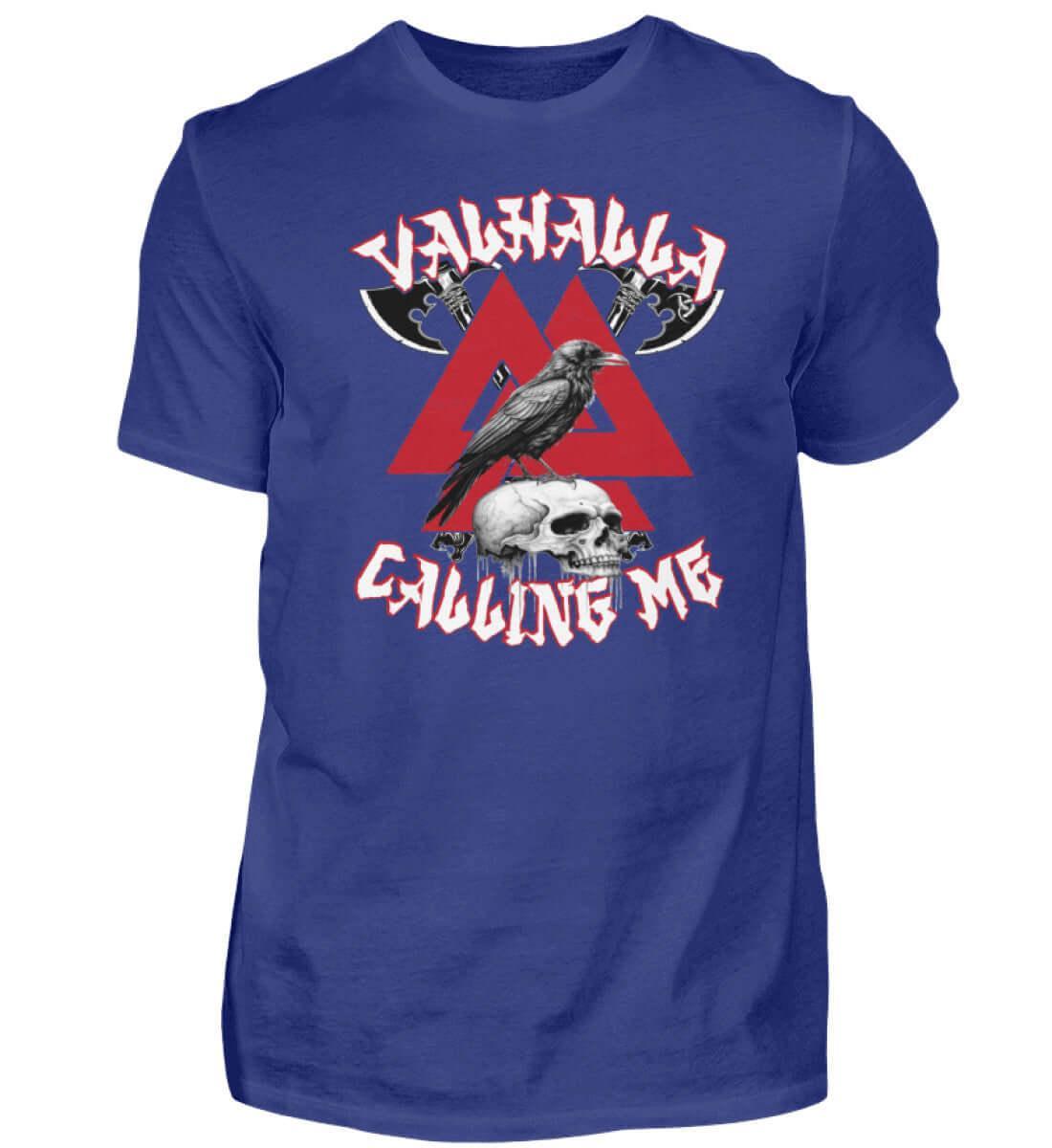 Valhalla Calling Me Valknut - Herren Premiumshirt - Nordic Viking Wear