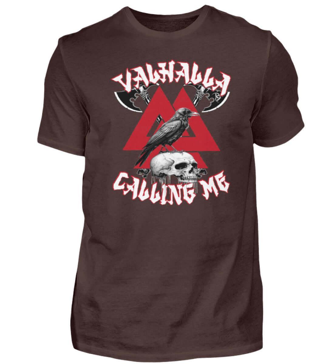 Valhalla Calling Me Valknut - Herren Premiumshirt - Nordic Viking Wear