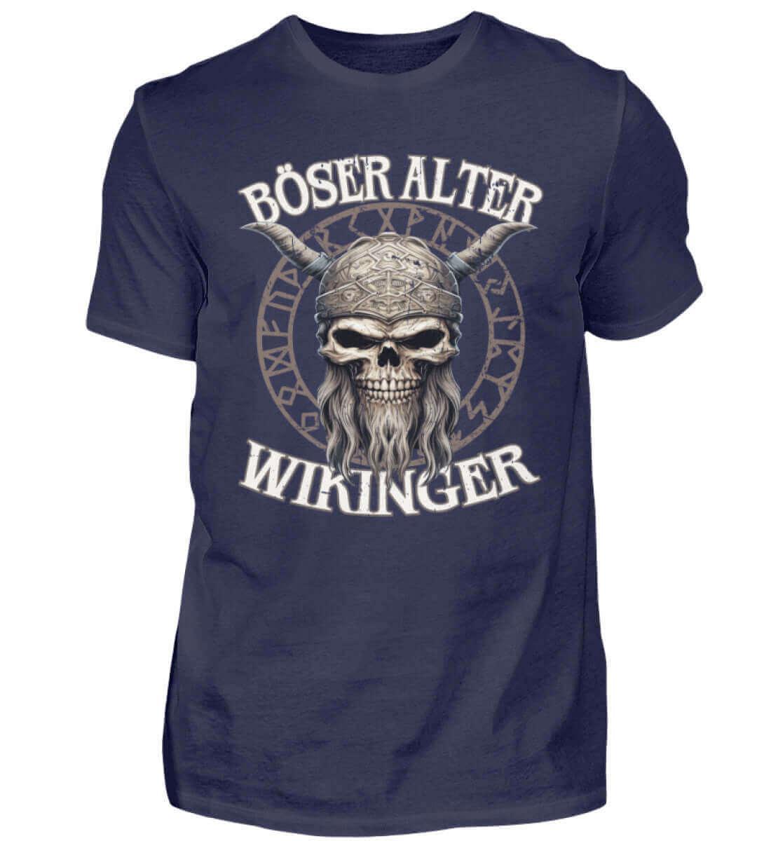 "Böser Alter Wikinger" T-Shirt – Humorvolles Design für Nordische Krieger - Nordic Viking Wear