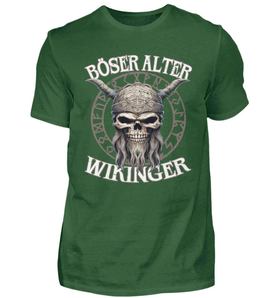 "Böser Alter Wikinger" T-Shirt – Humorvolles Design für Nordische Krieger - Nordic Viking Wear