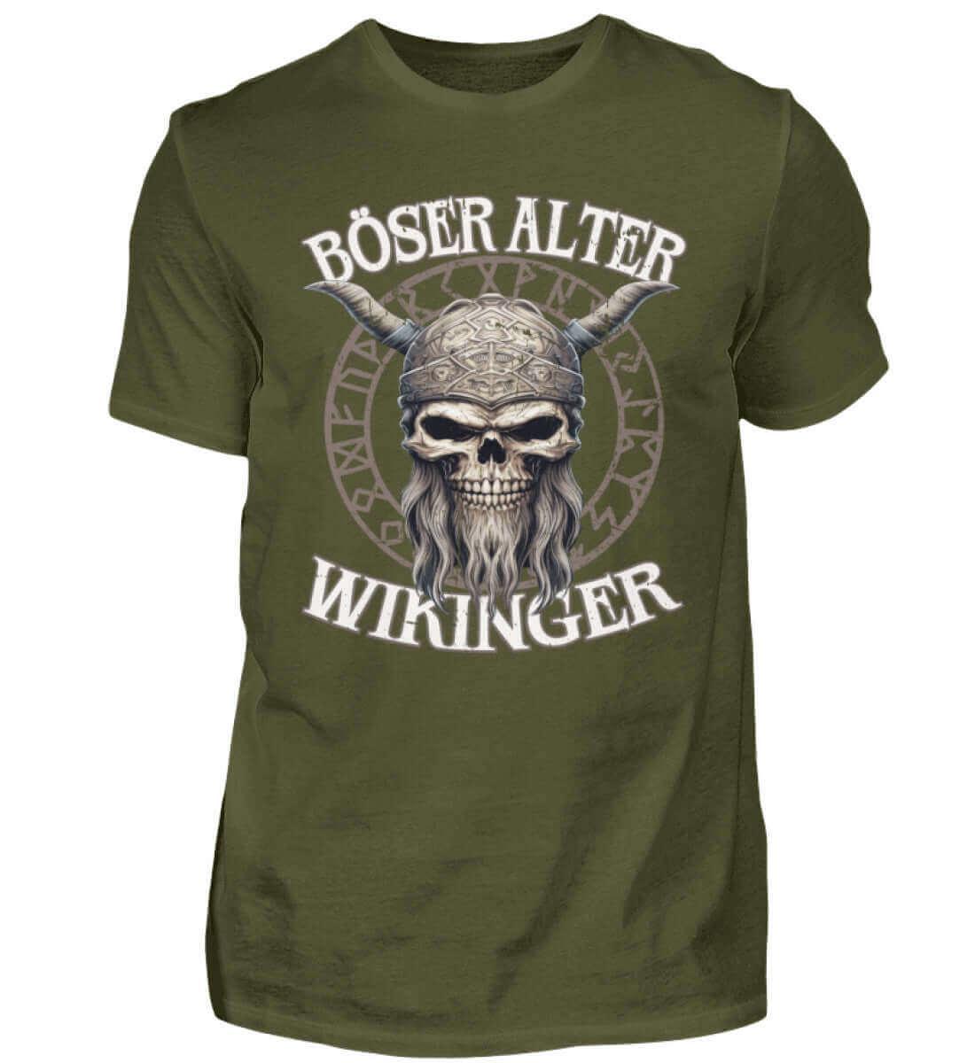 "Böser Alter Wikinger" T-Shirt – Humorvolles Design für Nordische Krieger - Nordic Viking Wear