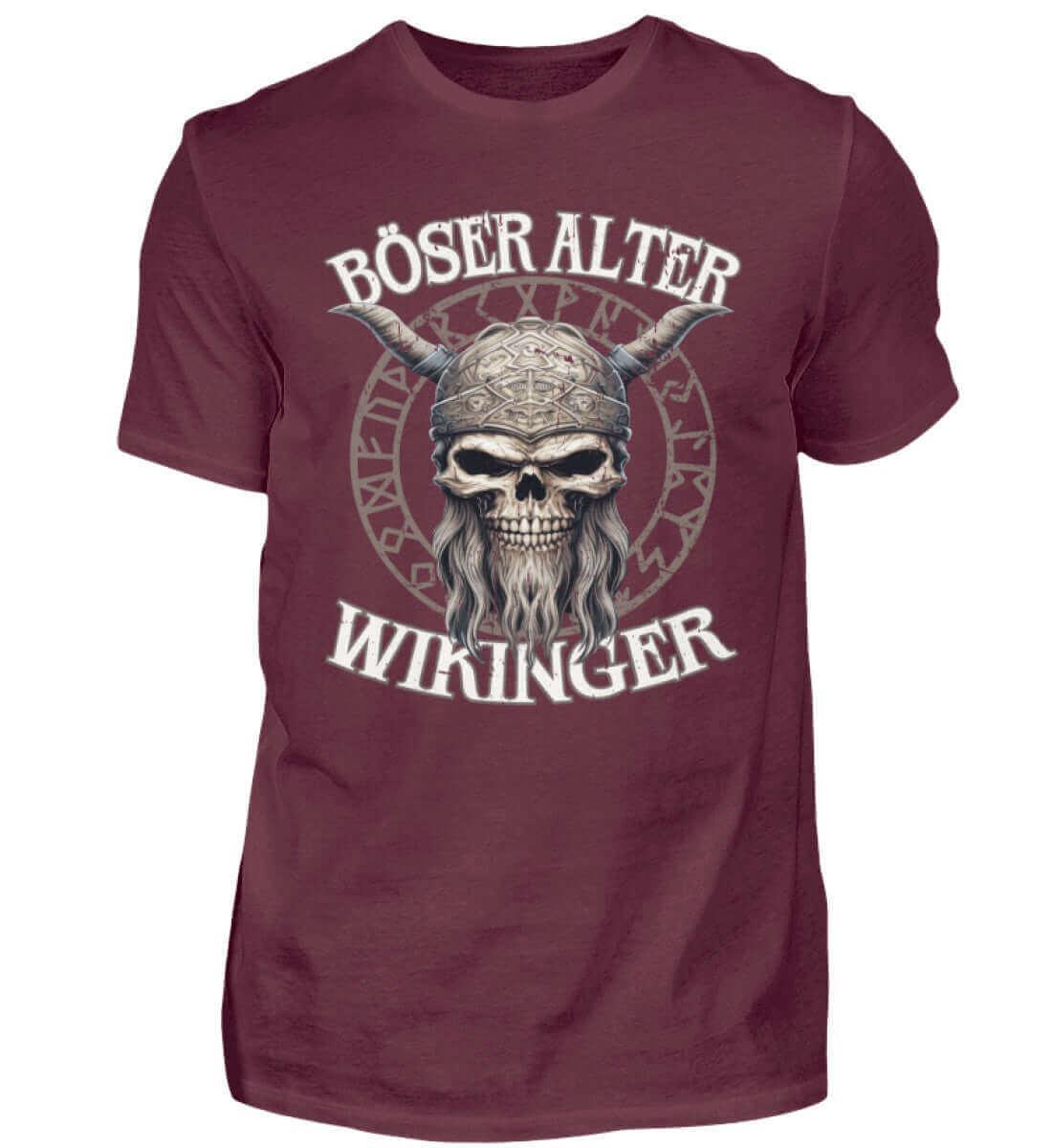 "Böser Alter Wikinger" T-Shirt – Humorvolles Design für Nordische Krieger - Nordic Viking Wear
