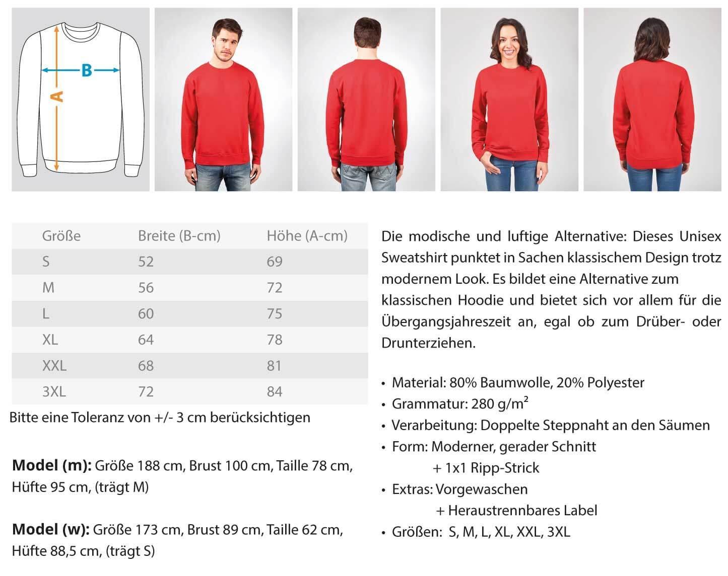 Wikinger-Sweatshirt – FLOKIS SHIP YARD – Norse Heritage Pullover - Nordic Viking Wear