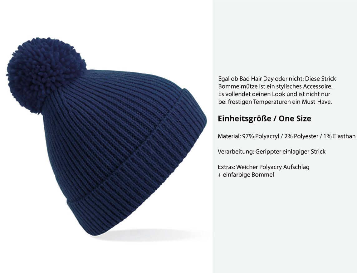 Schildmaiden Bommelmütze "Triskele" – Warme Tradition trifft modernen Stil - Nordic Viking Wear