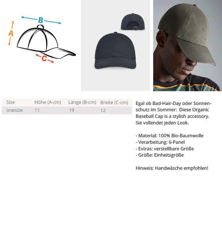 "Schildmaiden Ehre: Organic Baseball Kappe mit Signature-Stick – Trage das Erbe" - Nordic Viking Wear