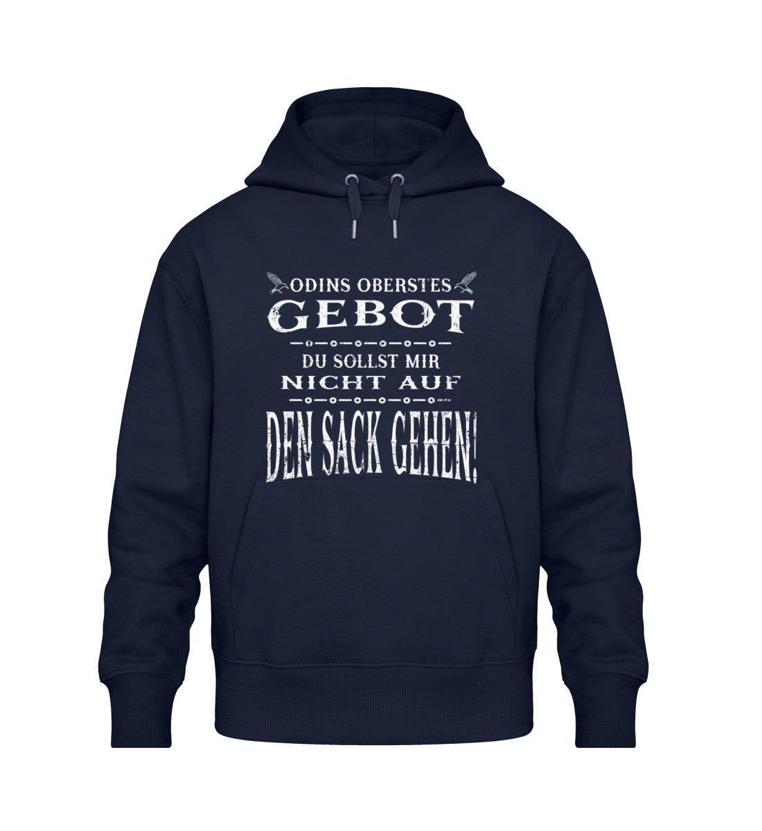 Wikinger Oversize-Hoodie - "Odins Oberstes Gebot: Du Sollst Mir Nicht Auf Den Sack Gehen!" - Nordic Viking Wear