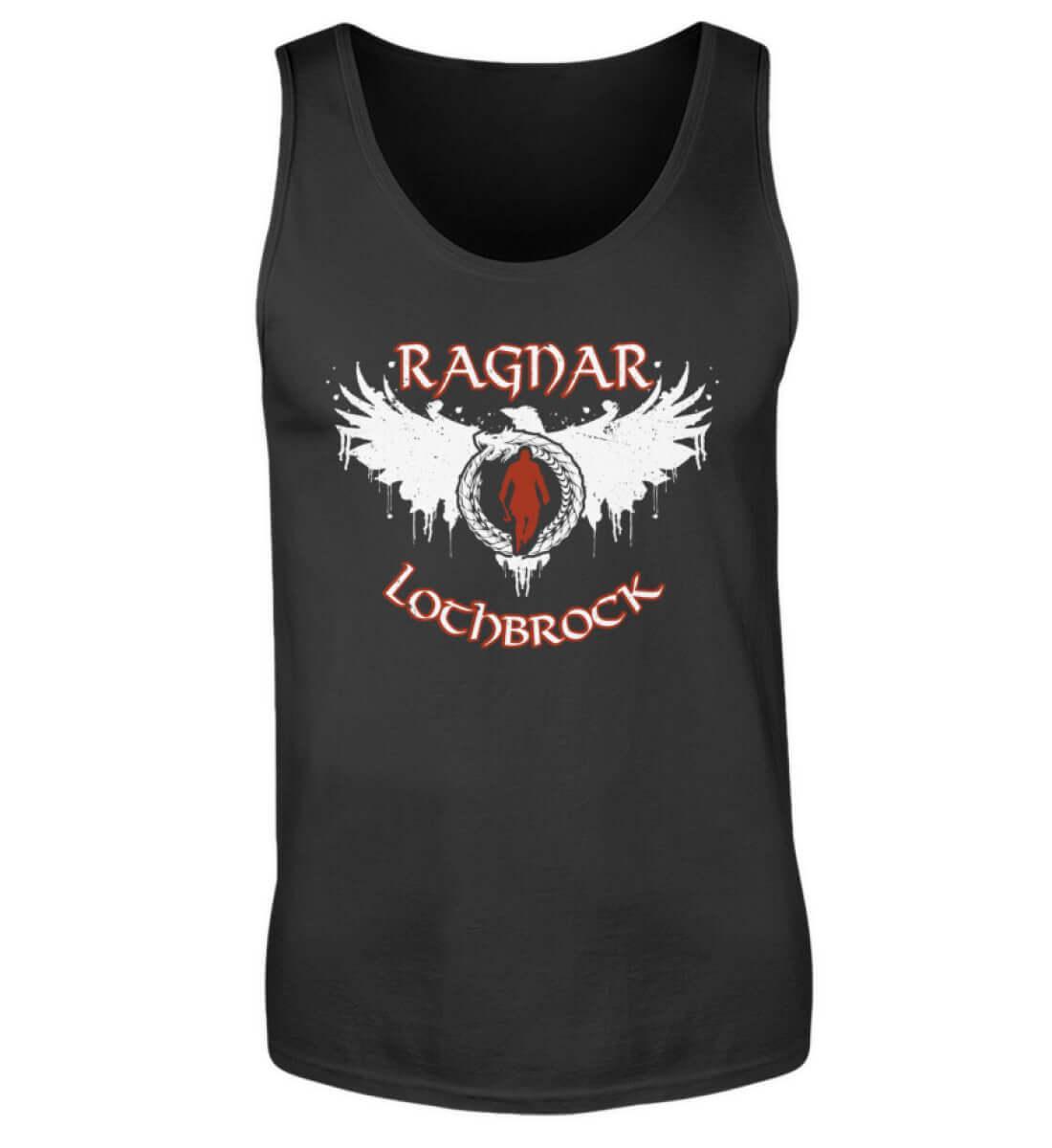 Ragnar Inspirierter Wikinger Tanktop – Eroberergeist und Legenden Design - Nordic Viking Wear