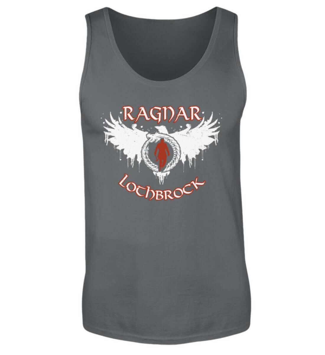 Ragnar Inspirierter Wikinger Tanktop – Eroberergeist und Legenden Design - Nordic Viking Wear