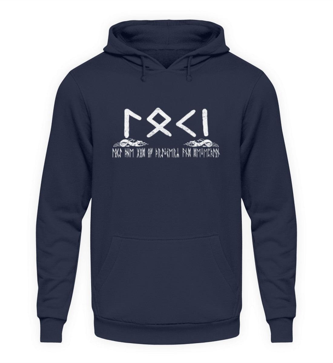 Wikinger Hoodie Loki Der Gott der List und Täuschung - Nordic Viking Wear