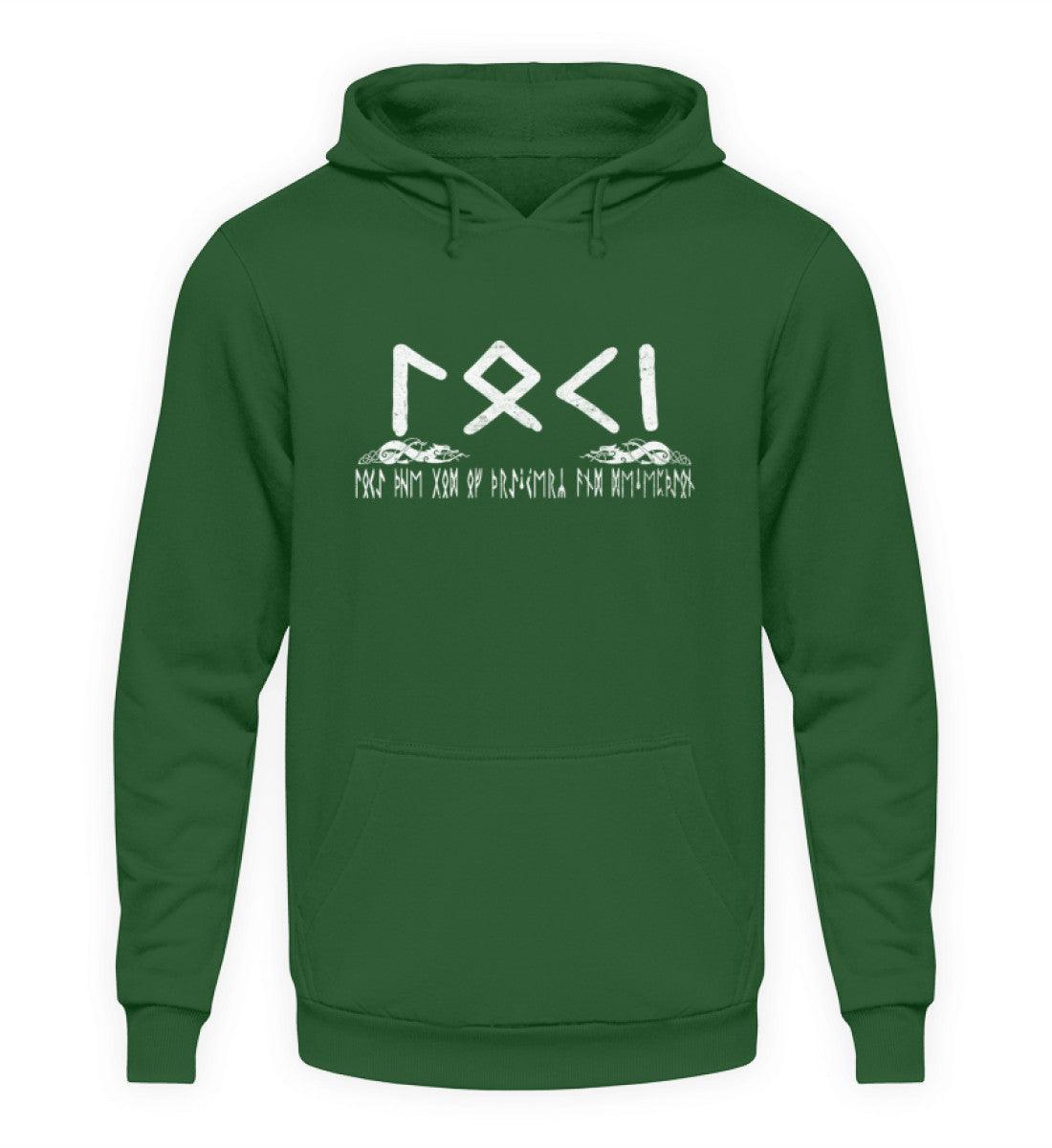 Wikinger Hoodie Loki Der Gott der List und Täuschung - Nordic Viking Wear