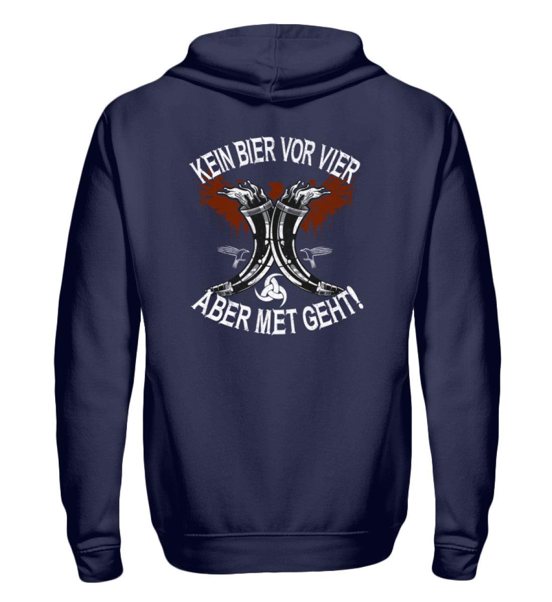 🔥 WIKINGER-ZIPP-HOODIE – KEIN BIER VOR VIER, ABER MET GEHT! 🍻 - Nordic Viking Wear
