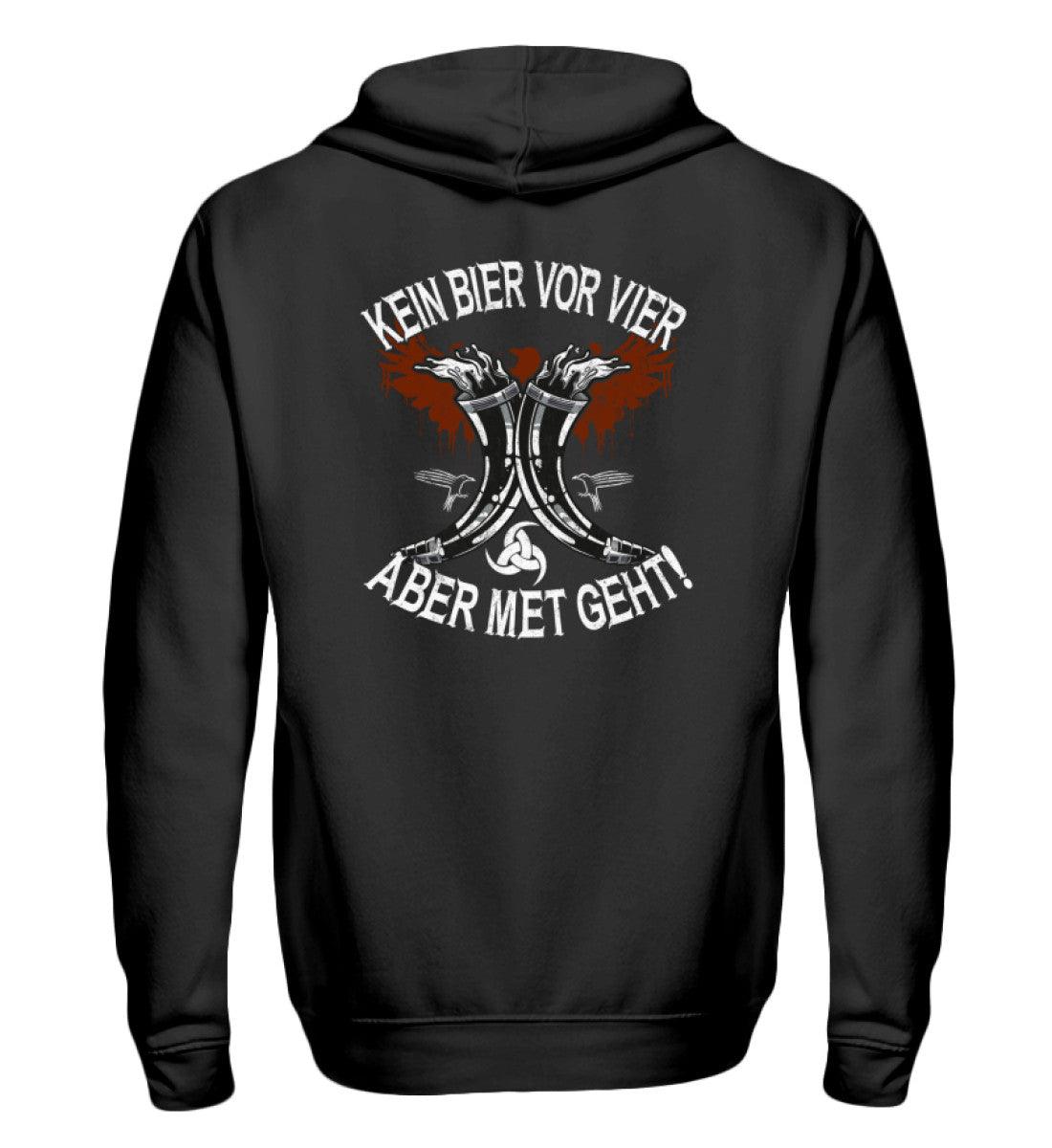 🔥 WIKINGER-ZIPP-HOODIE – KEIN BIER VOR VIER, ABER MET GEHT! 🍻 - Nordic Viking Wear