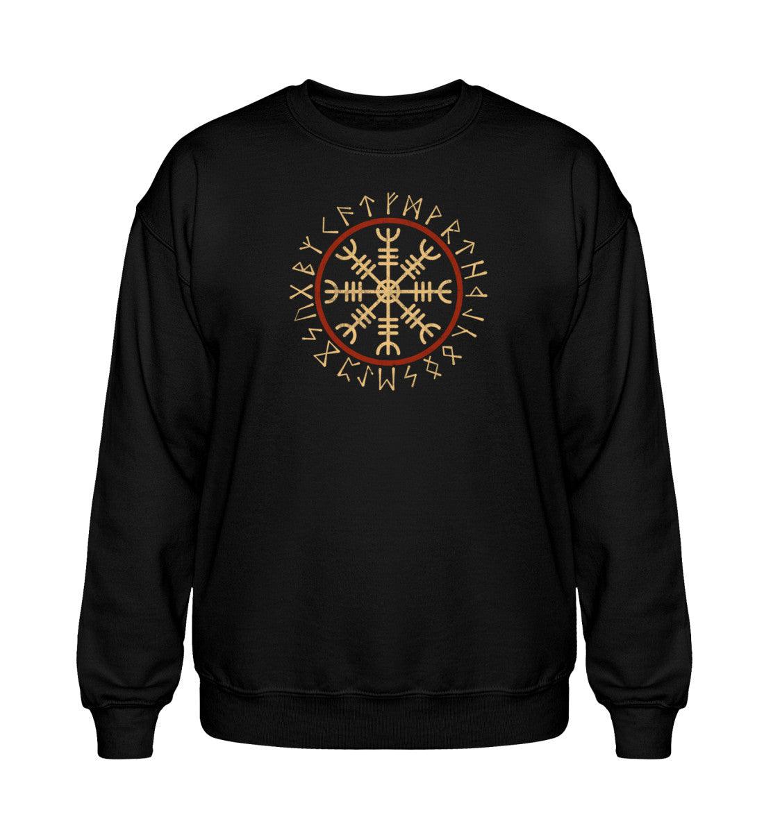 Helm of Awe – Nordisches Schutzsymbol Heavy Sweatshirt - Nordic Viking Wear