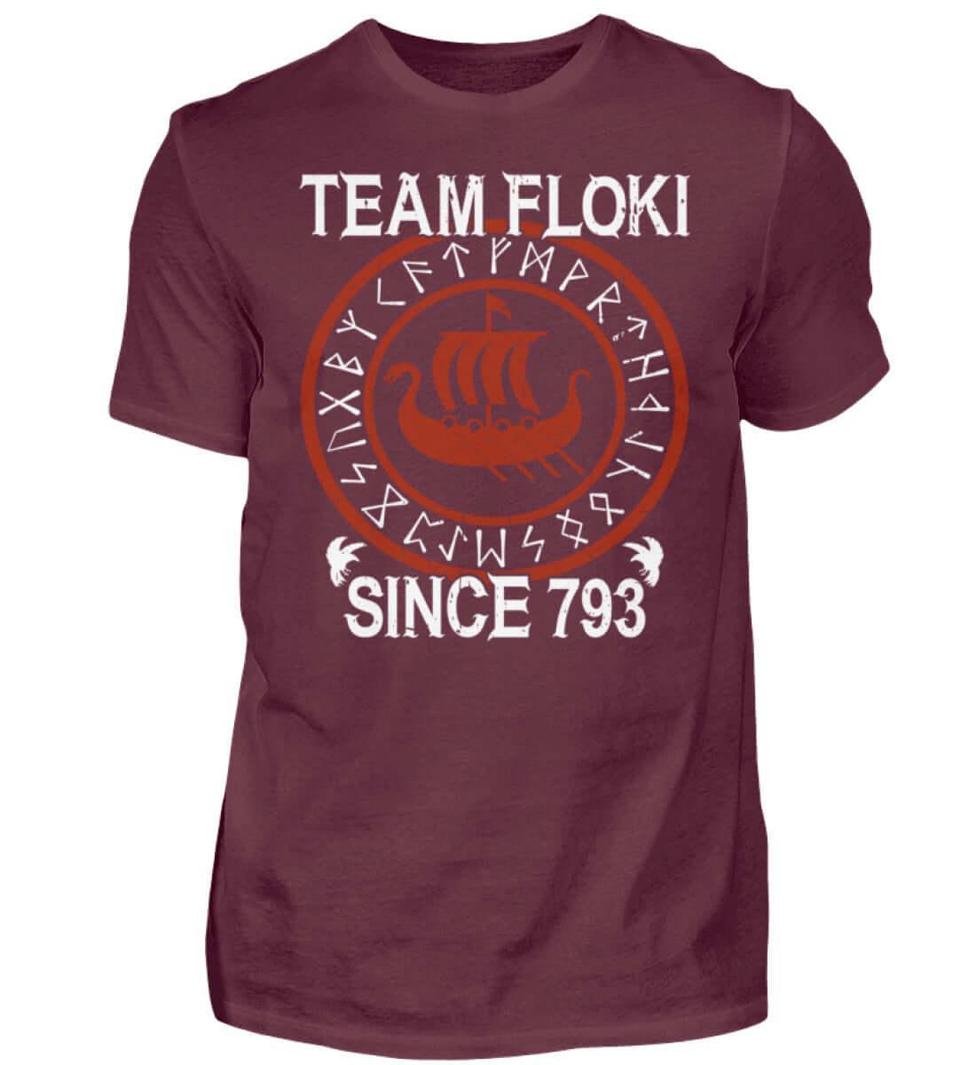 Team Floki – Ehre die Wikingerlegende: T-Shirt für Fans der Nordischen Entdecker - Nordic Viking Wear
