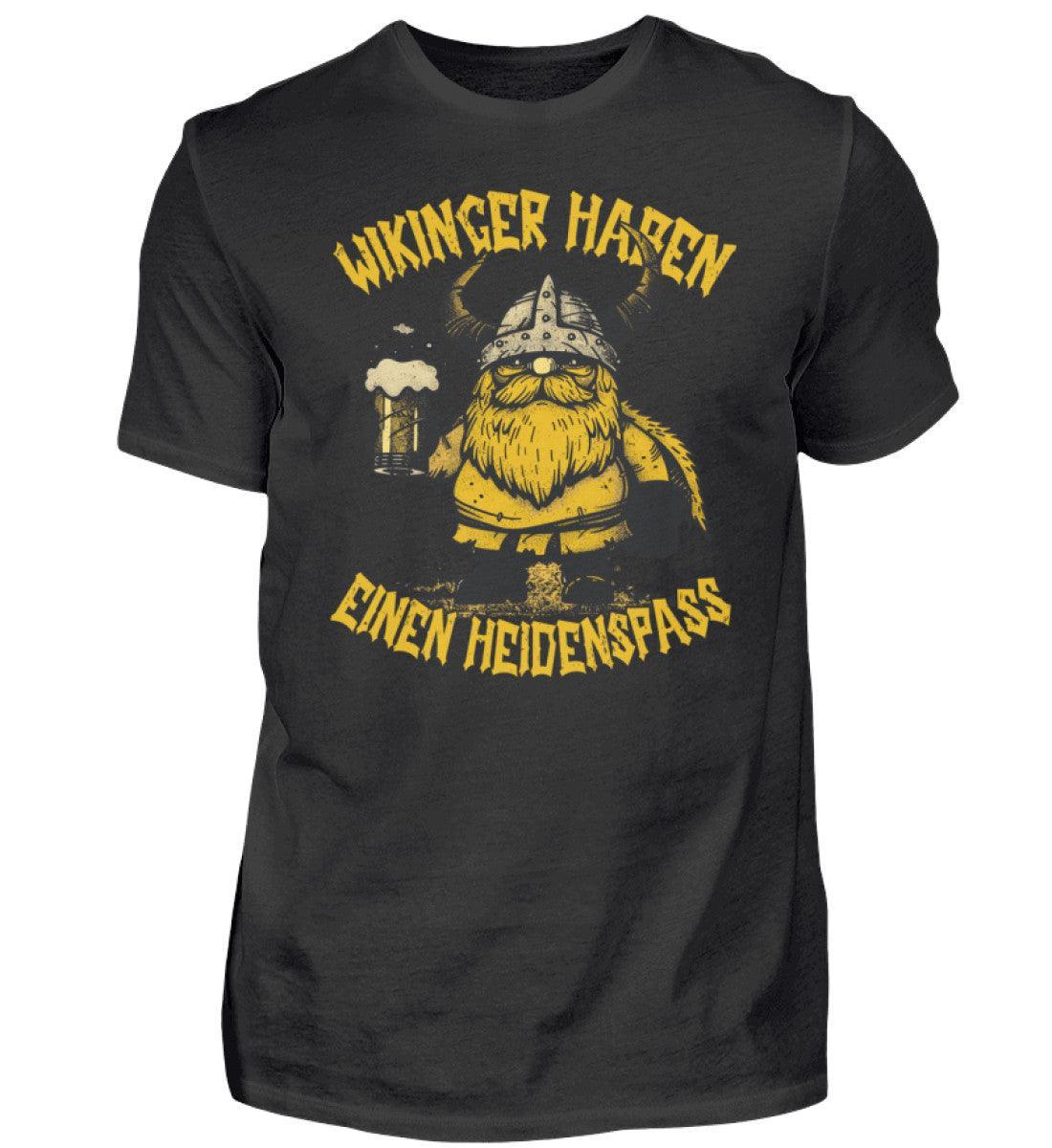 Lustiges Wikinger-Shirt "Heldenspaß" – Herren Grafiktee mit Biermotiv - Nordic Viking Wear