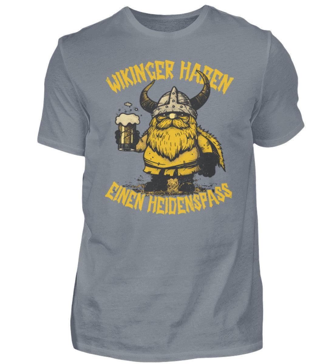 Lustiges Wikinger-Shirt "Heldenspaß" – Herren Grafiktee mit Biermotiv - Nordic Viking Wear