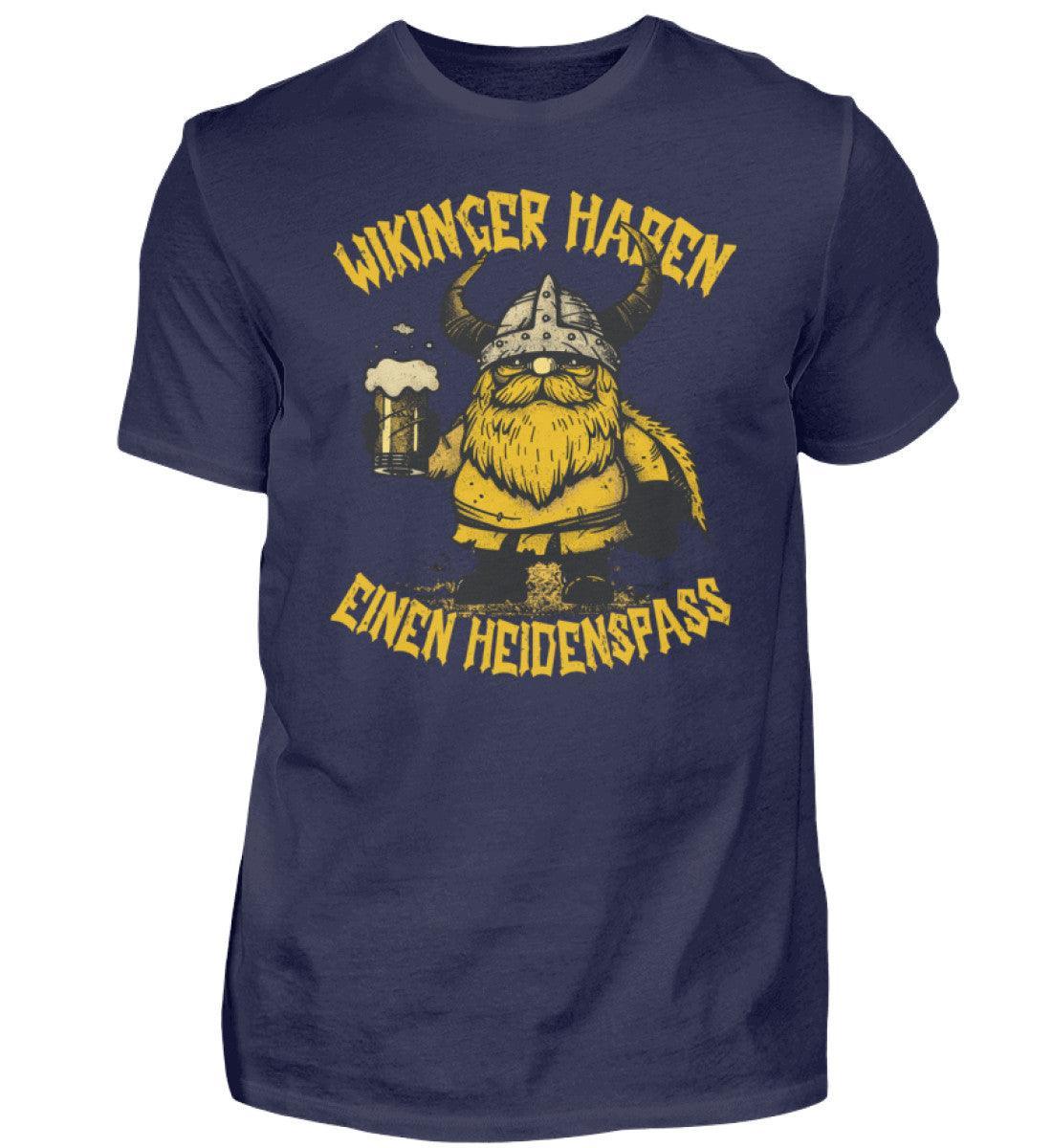 Lustiges Wikinger-Shirt "Heldenspaß" – Herren Grafiktee mit Biermotiv - Nordic Viking Wear