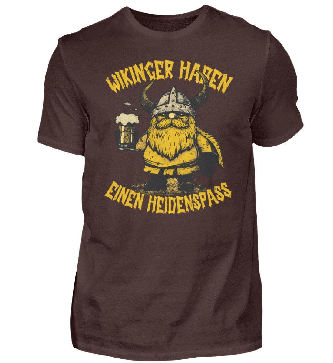 Lustiges Wikinger-Shirt "Heldenspaß" – Herren Grafiktee mit Biermotiv - Nordic Viking Wear