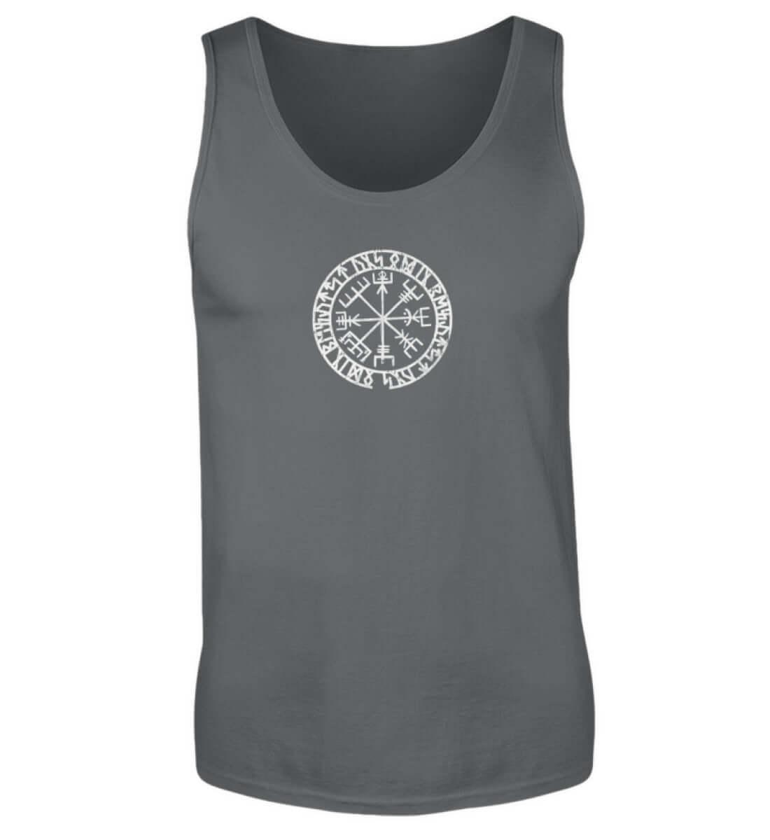 Wikinger Vegvisir Runen Tank Top – Authentisches Nordisches Symbol Design - Nordic Viking Wear