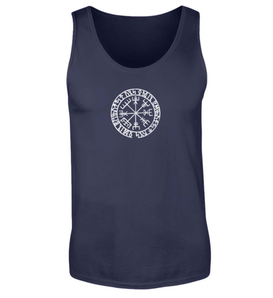 Wikinger Vegvisir Runen Tank Top – Authentisches Nordisches Symbol Design - Nordic Viking Wear
