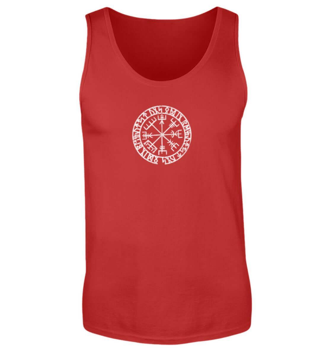 Wikinger Vegvisir Runen Tank Top – Authentisches Nordisches Symbol Design - Nordic Viking Wear
