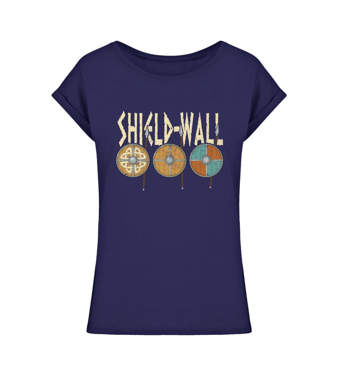 Schildmaiden Extendet Shirt – „Shield-Wall“-Design - Nordic Viking Wear