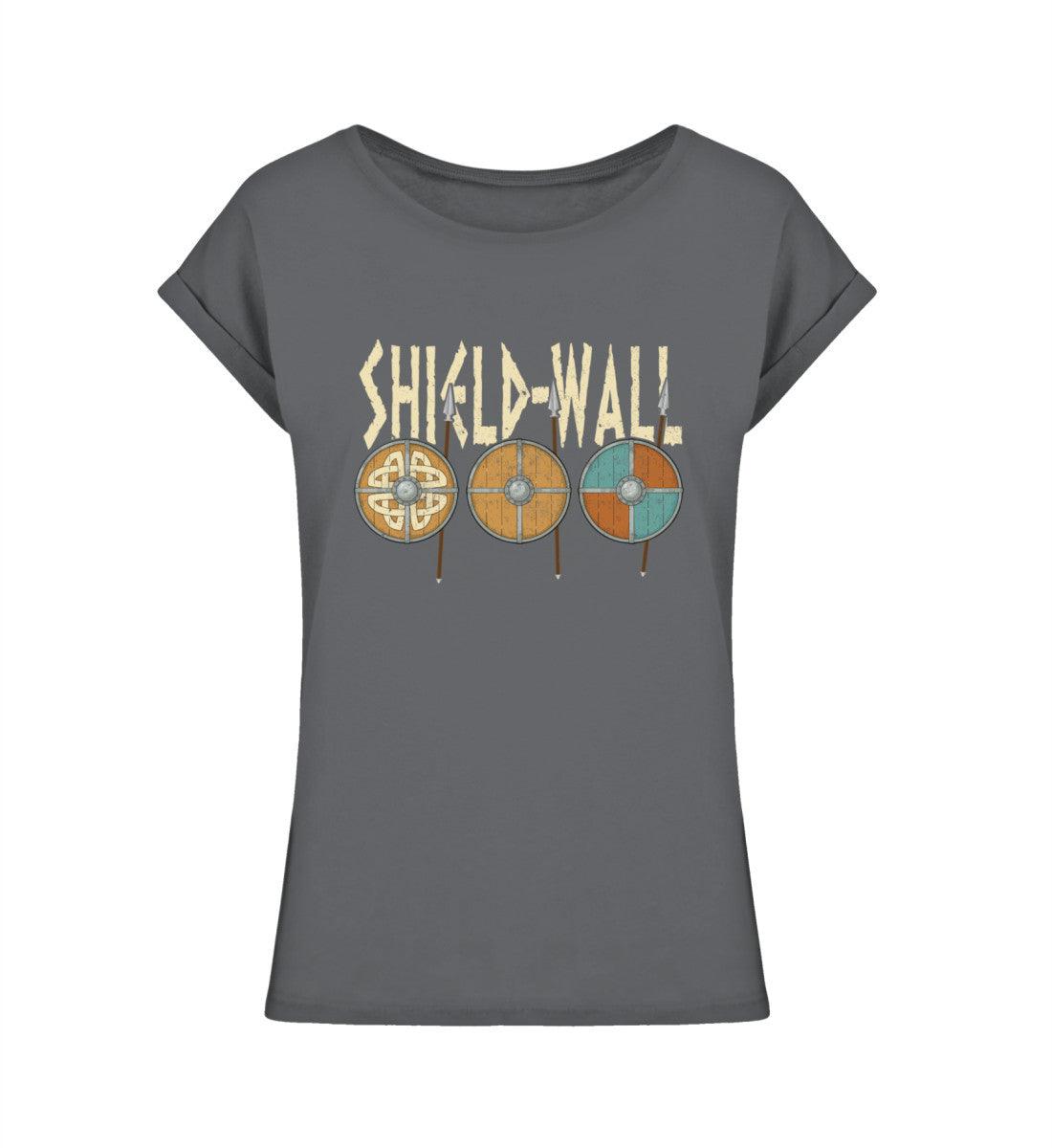 Schildmaiden Extendet Shirt – „Shield-Wall“-Design - Nordic Viking Wear