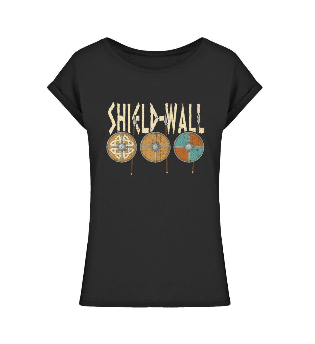 Schildmaiden Extendet Shirt – „Shield-Wall“-Design - Nordic Viking Wear