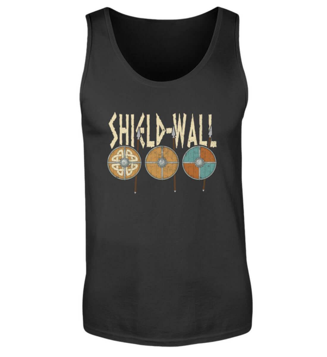 Wikinger Shield-Wall Tanktop- Krieger Verteidigungslinie - Nordische Schlacht Bekleidung - Nordic Viking Wear