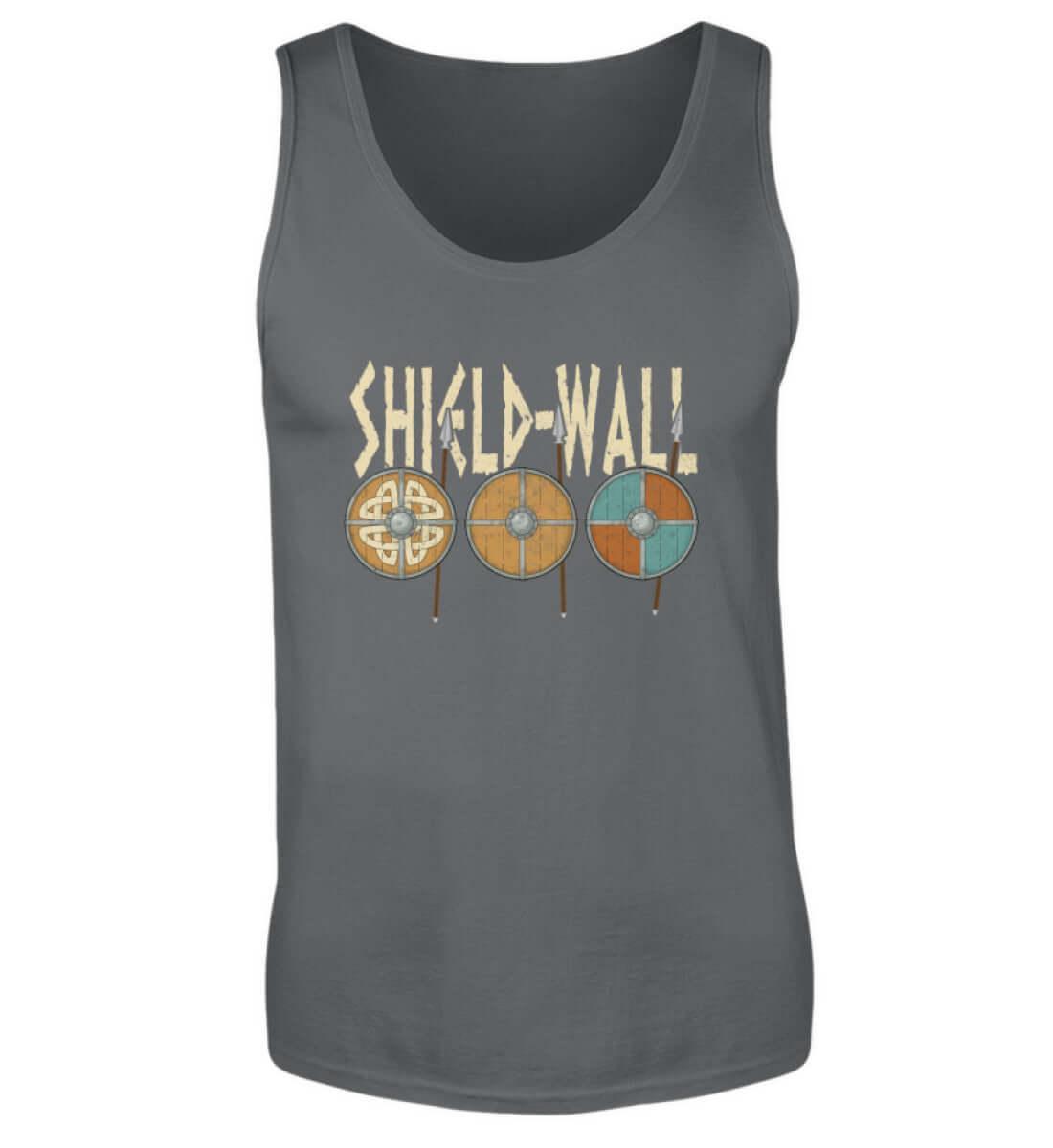 Wikinger Shield-Wall Tanktop- Krieger Verteidigungslinie - Nordische Schlacht Bekleidung - Nordic Viking Wear