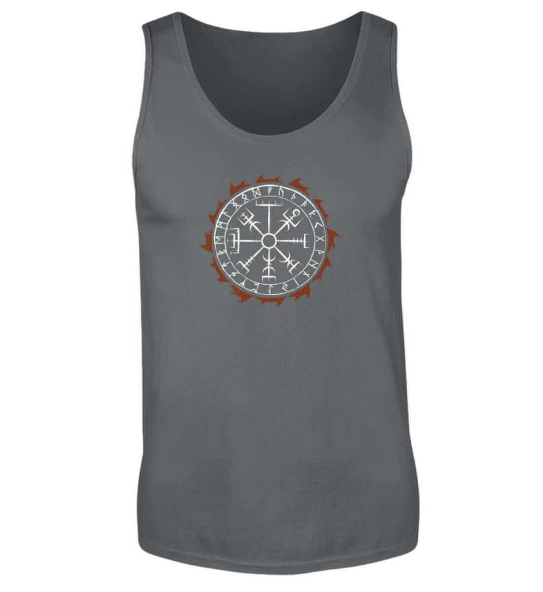 Wikinger Vegvisir Runen Tank Top – Authentisches Nordisches Symbol Design - Nordic Viking Wear