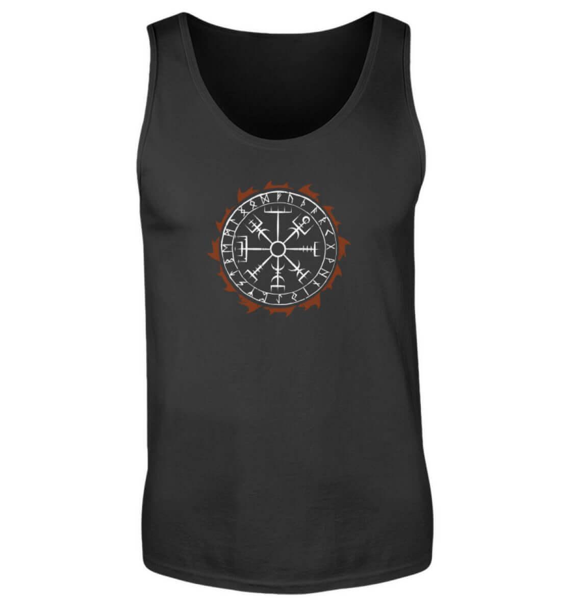 Wikinger Vegvisir Runen Tank Top – Authentisches Nordisches Symbol Design - Nordic Viking Wear
