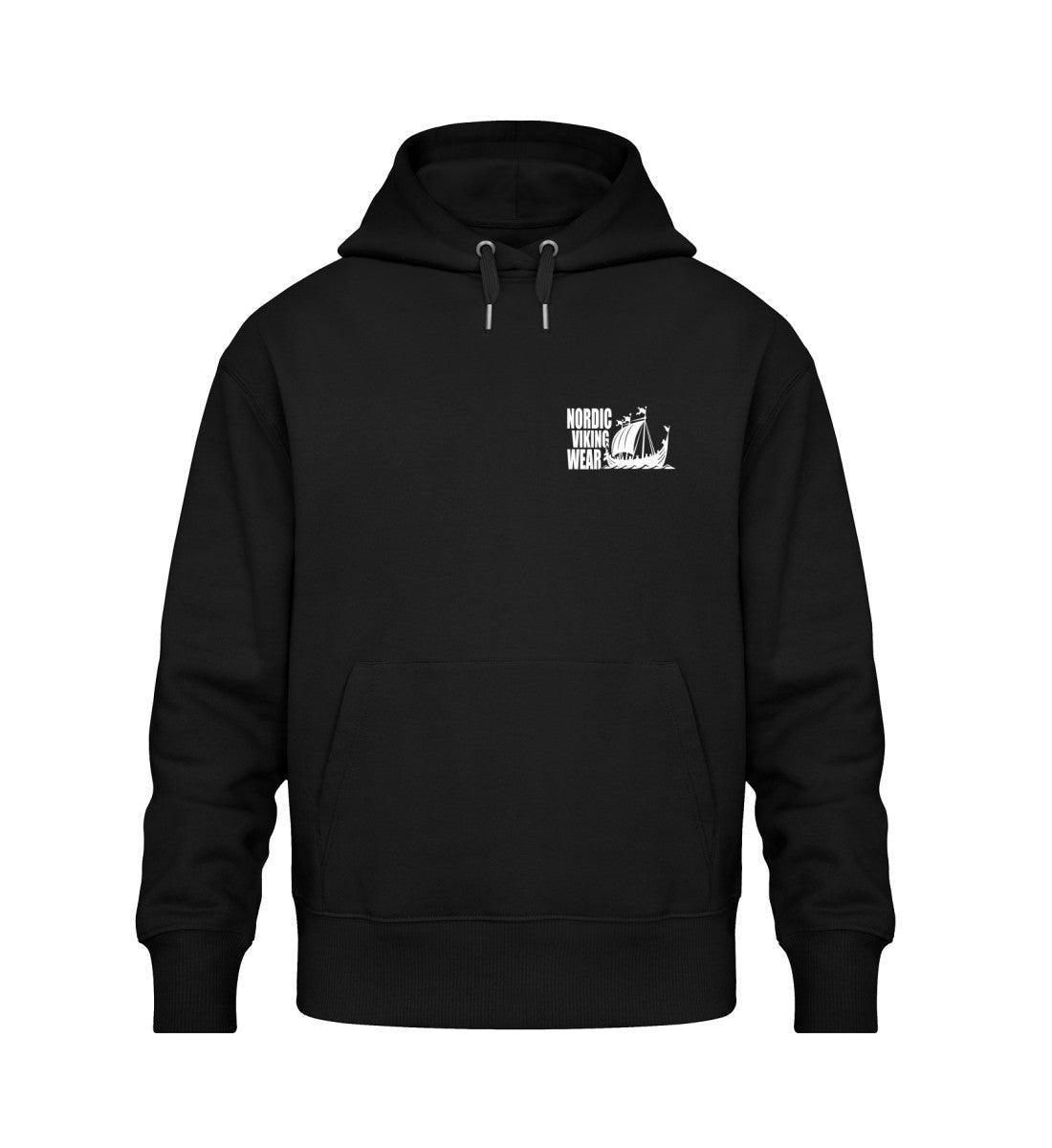 Wikinger Binde Runen Oversize Hoodie Protection - Nordic Viking Wear