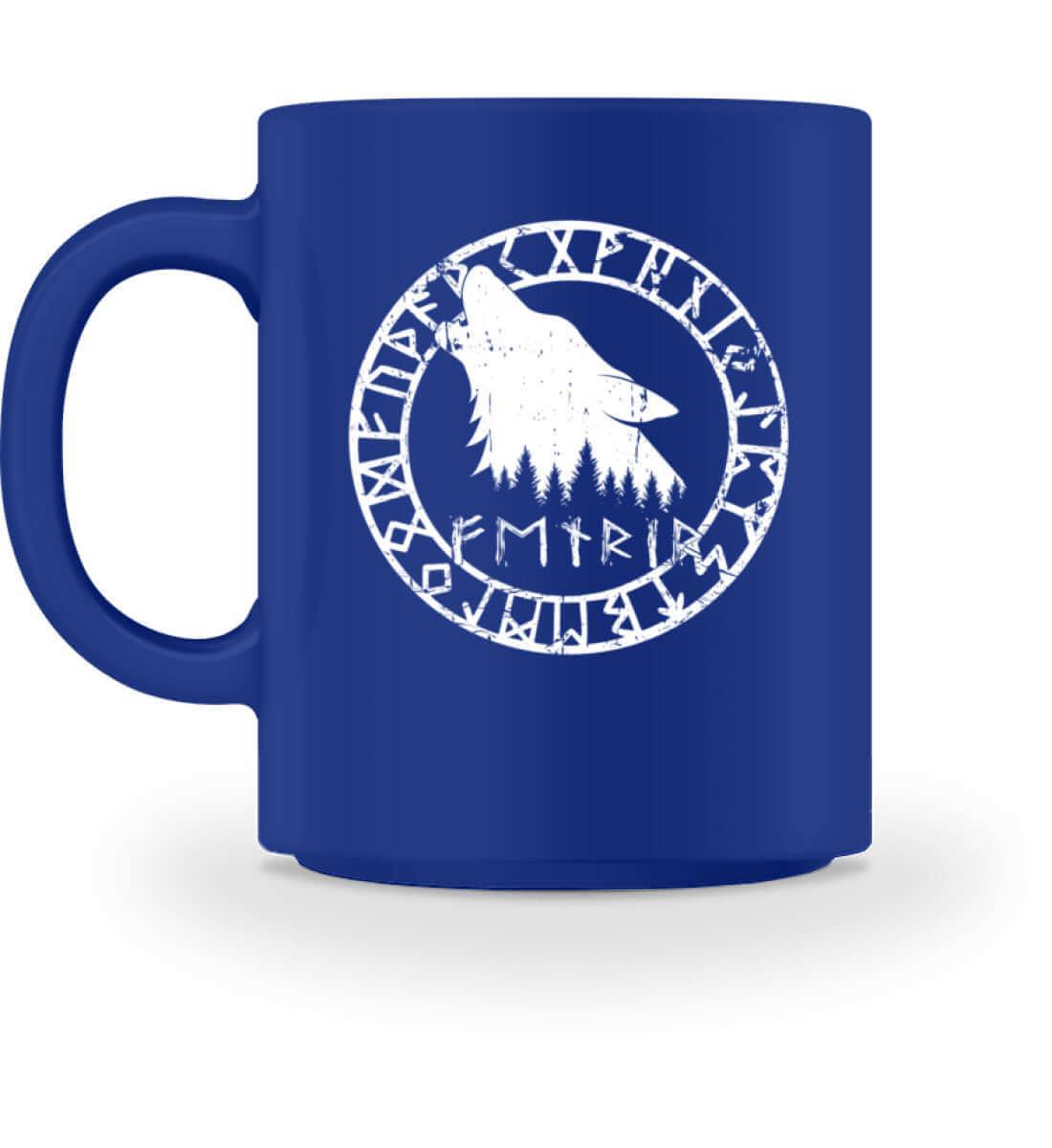 Fenrir Runenkreis Tasse – Trinke wie ein Wikinger - Nordic Viking Wear