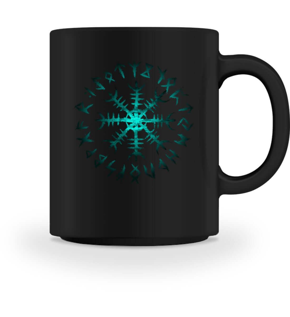 Wikinger Helm Of Awe Runen Tasse - Tasse - Nordic Viking Wear