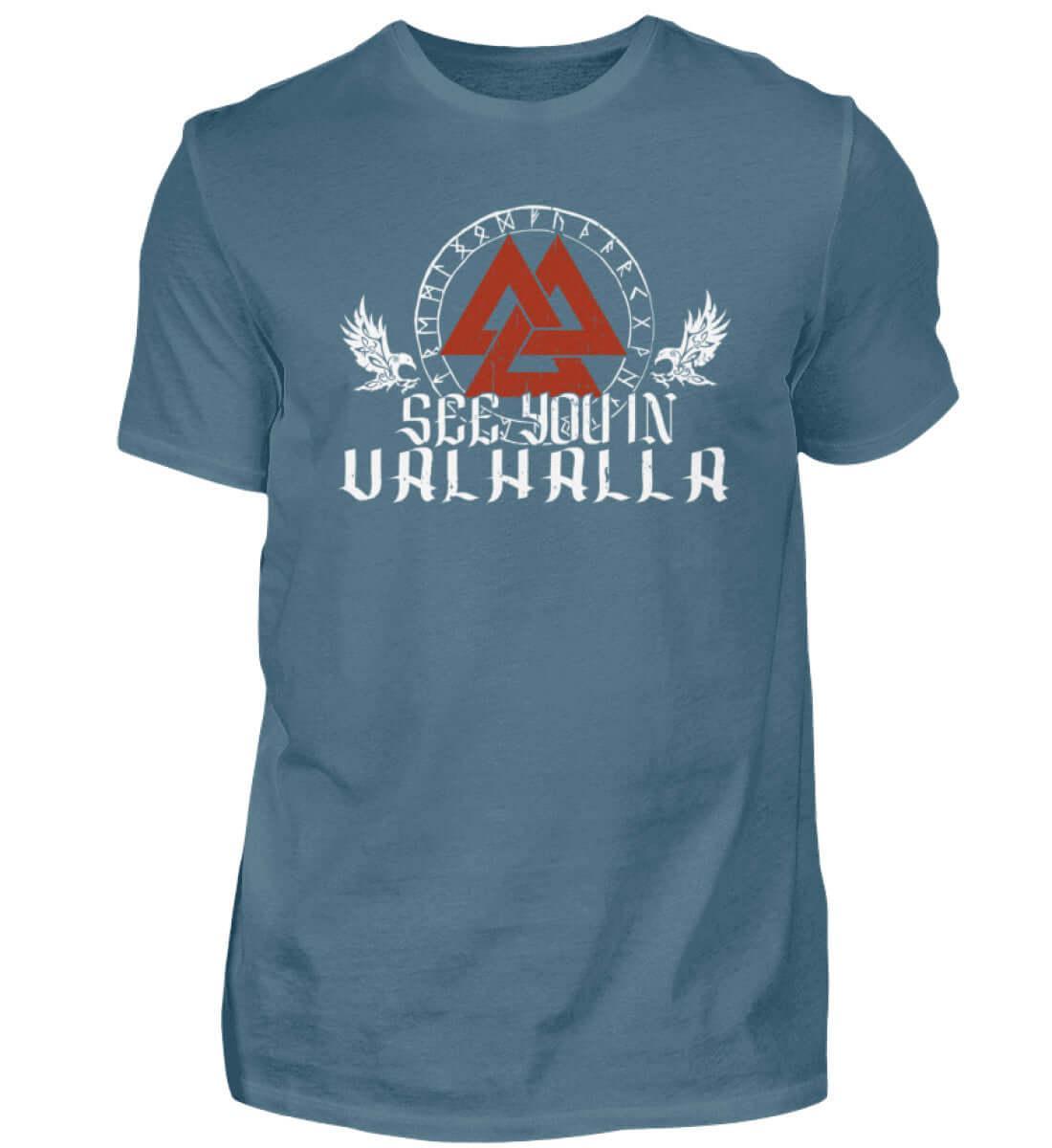 "See You In Valhalla" Wikinger-Shirt – Ehre die Ahnen mit Stil - Nordic Viking Wear