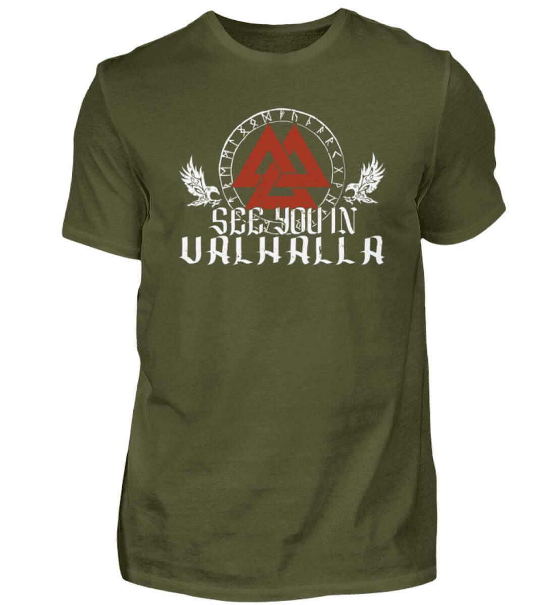 "See You In Valhalla" Wikinger-Shirt – Ehre die Ahnen mit Stil - Nordic Viking Wear