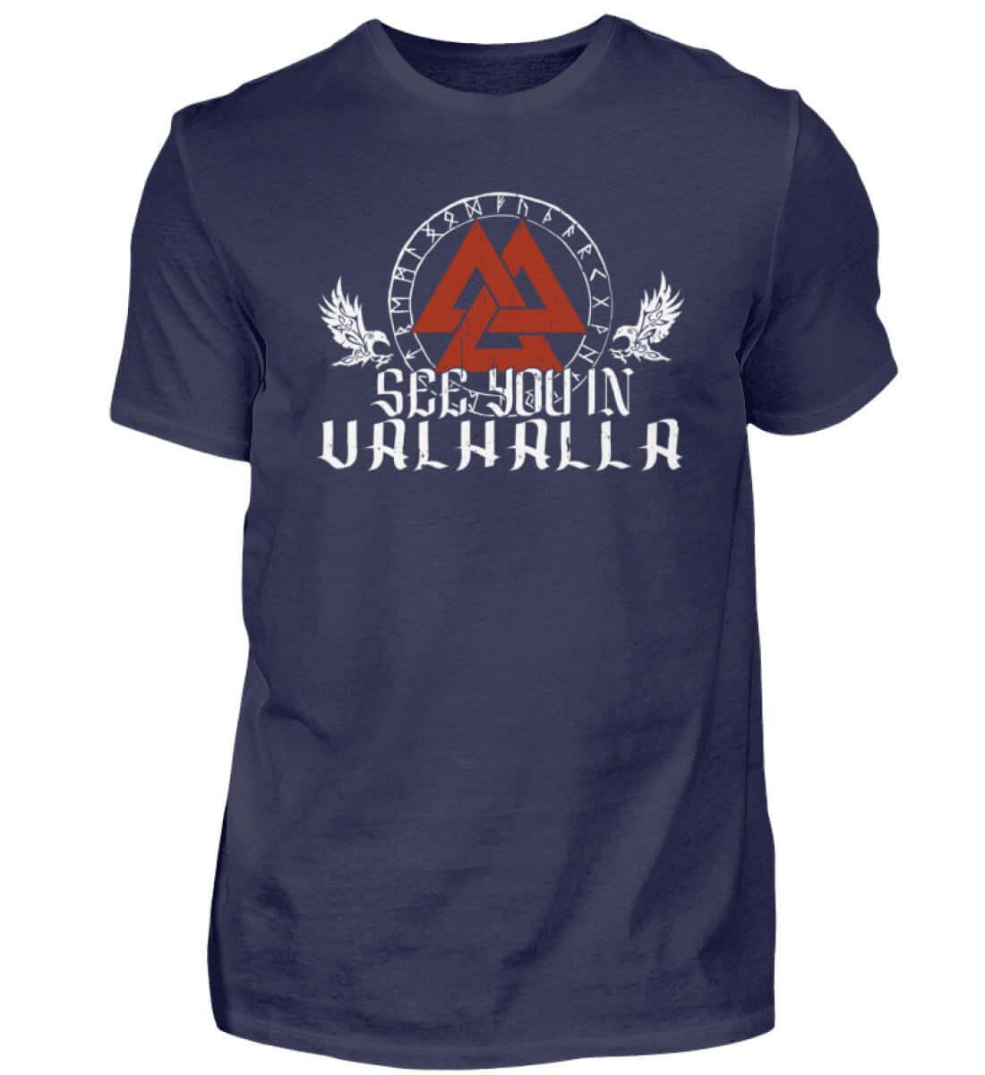 "See You In Valhalla" Wikinger-Shirt – Ehre die Ahnen mit Stil - Nordic Viking Wear