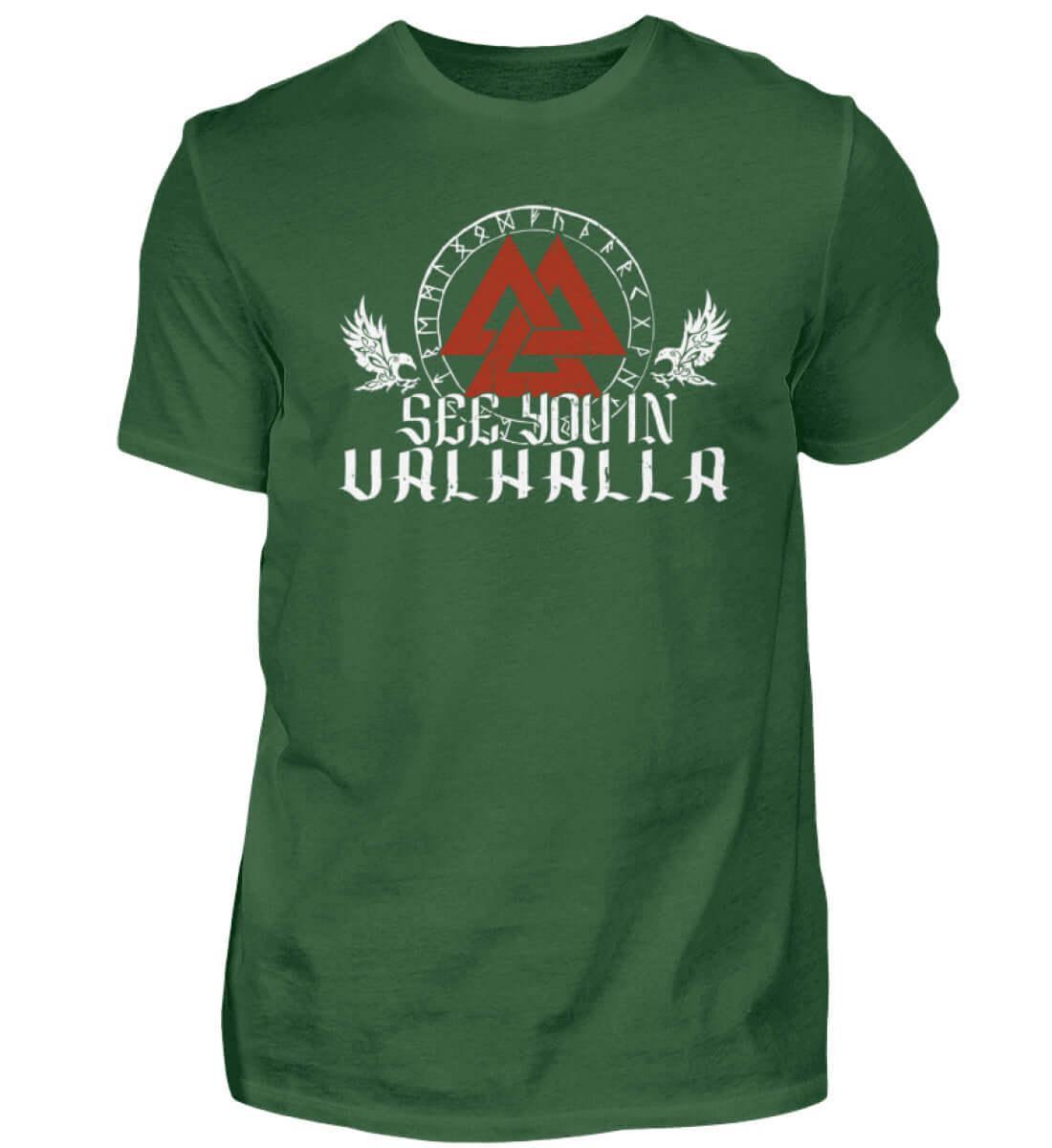 "See You In Valhalla" Wikinger-Shirt – Ehre die Ahnen mit Stil - Nordic Viking Wear