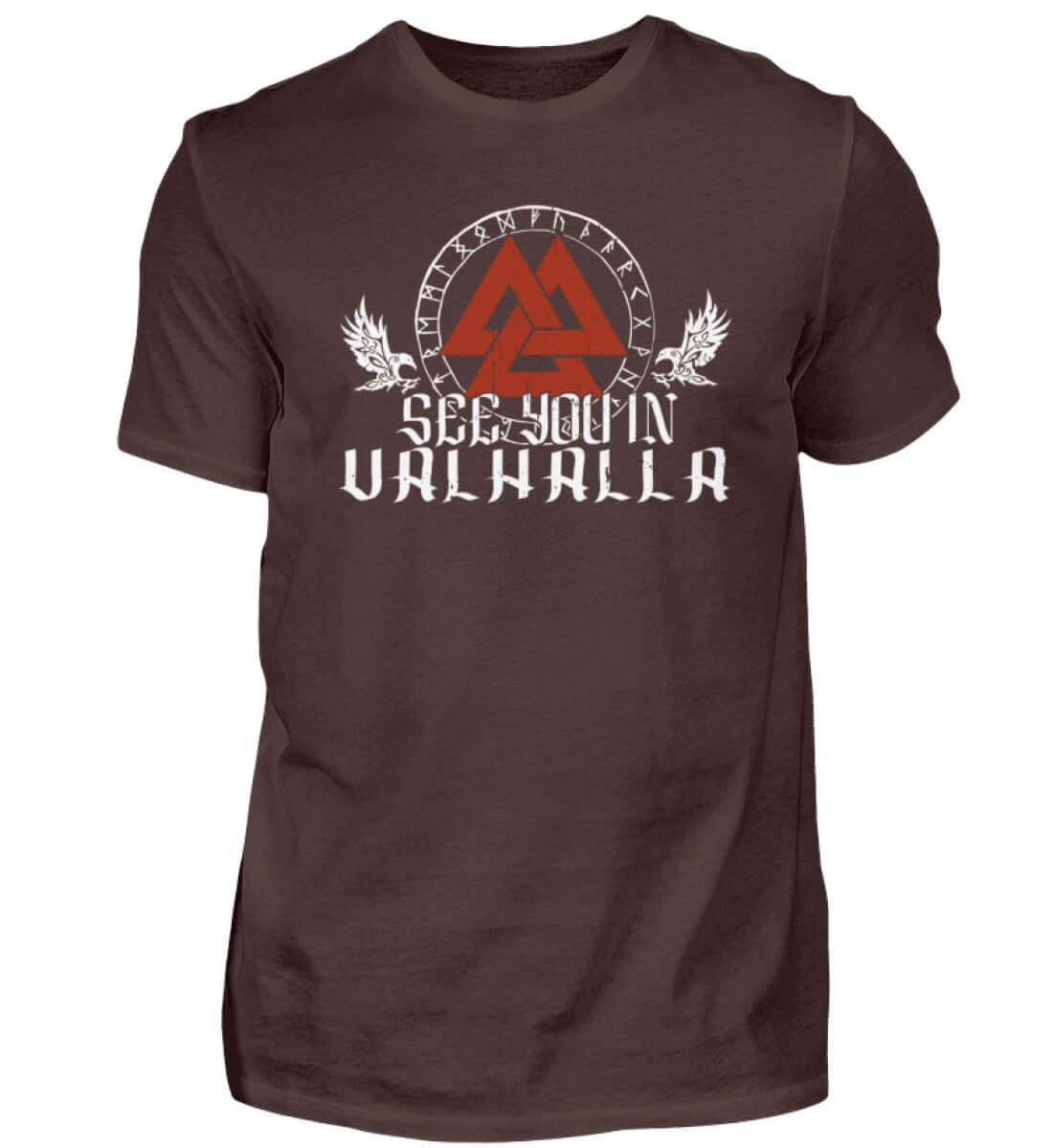 "See You In Valhalla" Wikinger-Shirt – Ehre die Ahnen mit Stil - Nordic Viking Wear