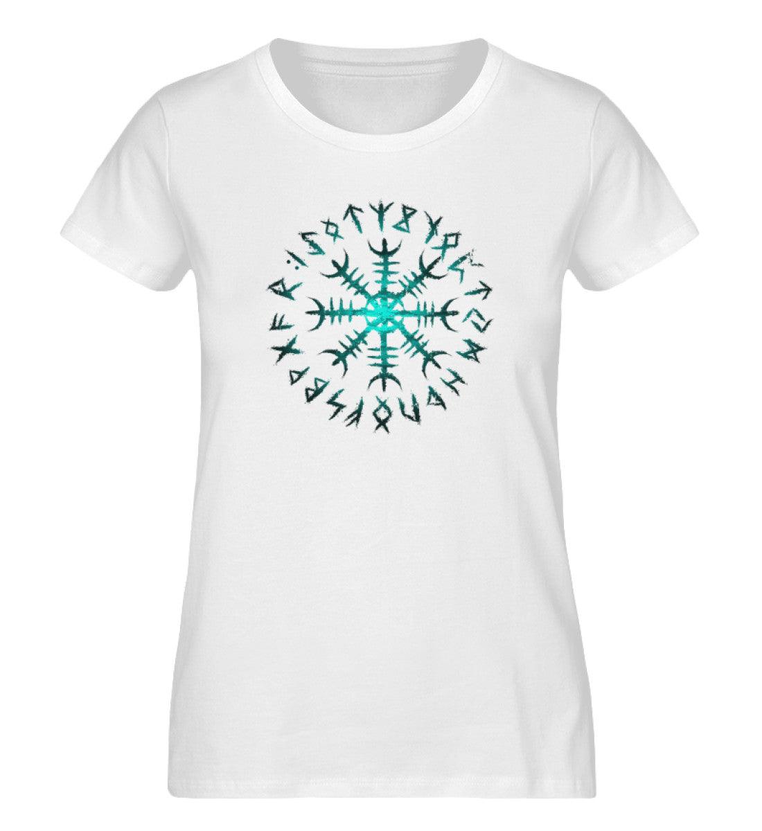 Schildmaiden Helm des Schreckens Expresser Shirt – Mystischer Runenkreis - Nordic Viking Wear