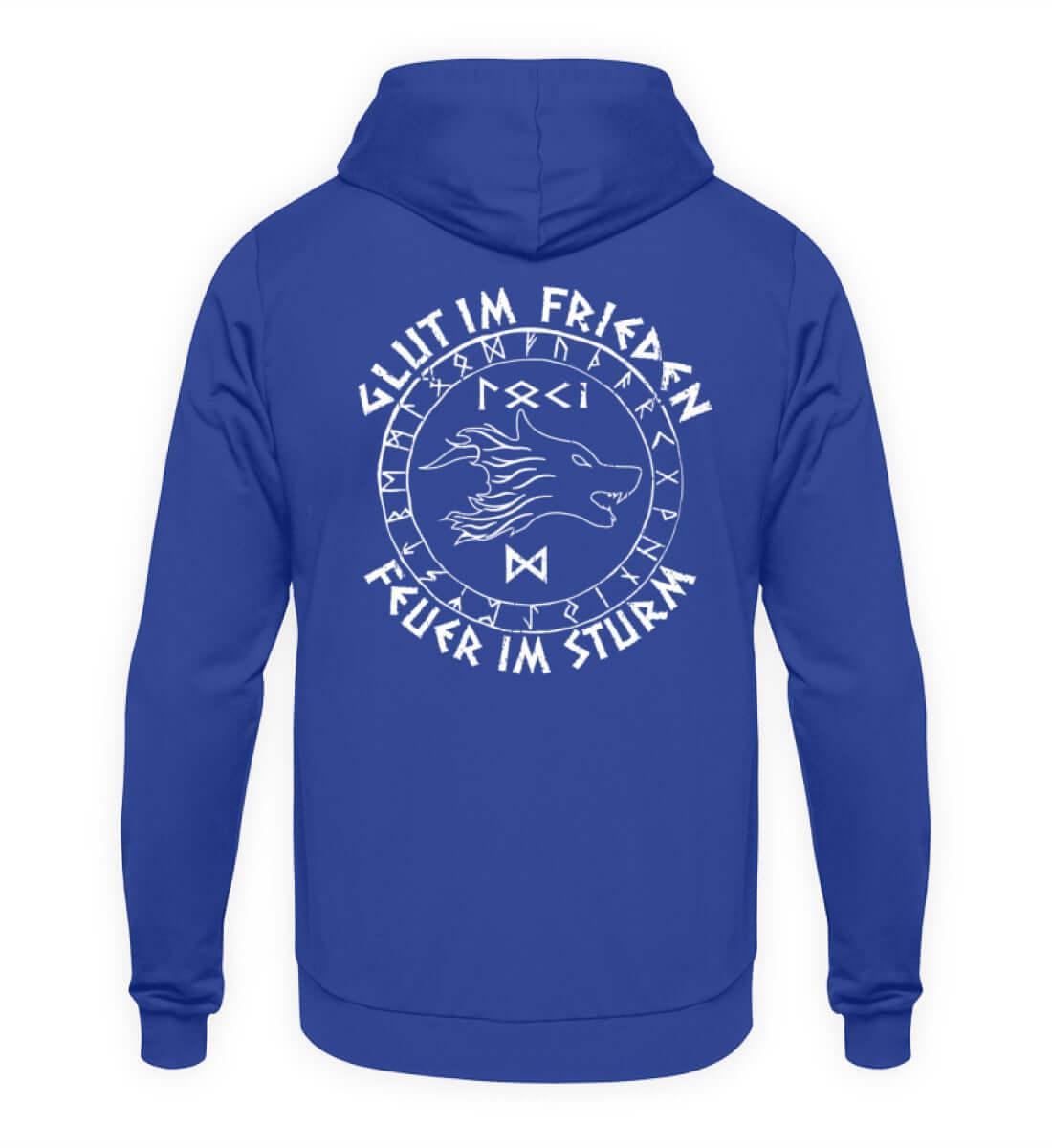 Wikinger Hoodie Backprint "Loki's Erbe" – Kraft und List im nordischen Design - Nordic Viking Wear