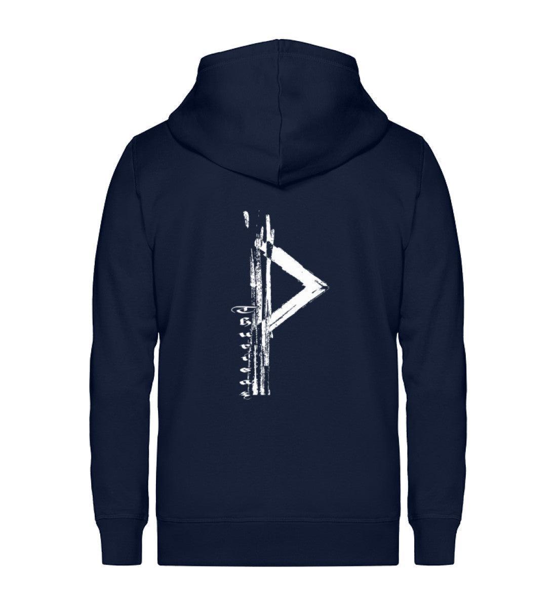 Wikinger Rune Thurisaz Zip-Hoodie - Nordic Viking Wear