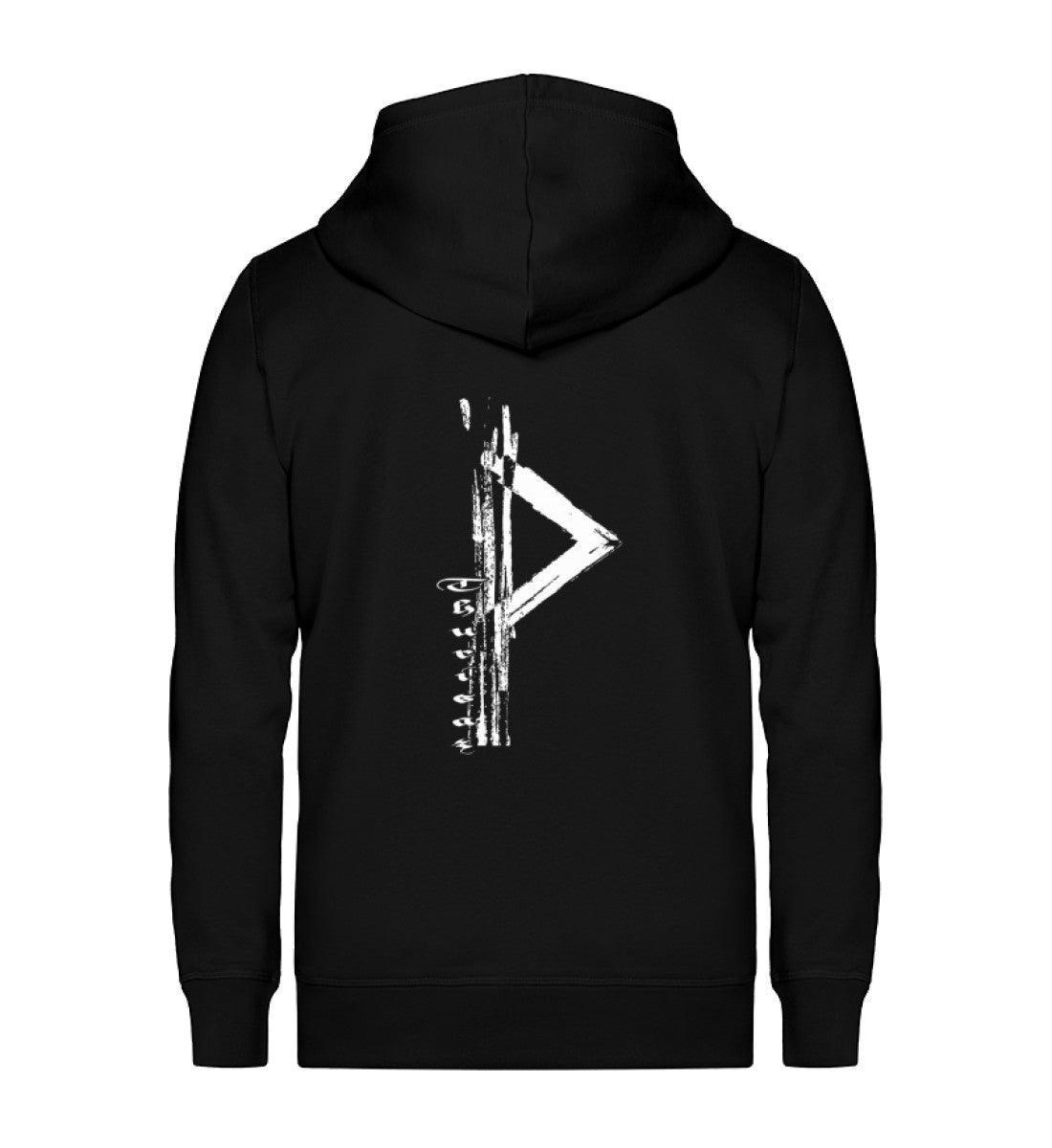 Wikinger Rune Thurisaz Zip-Hoodie - Nordic Viking Wear