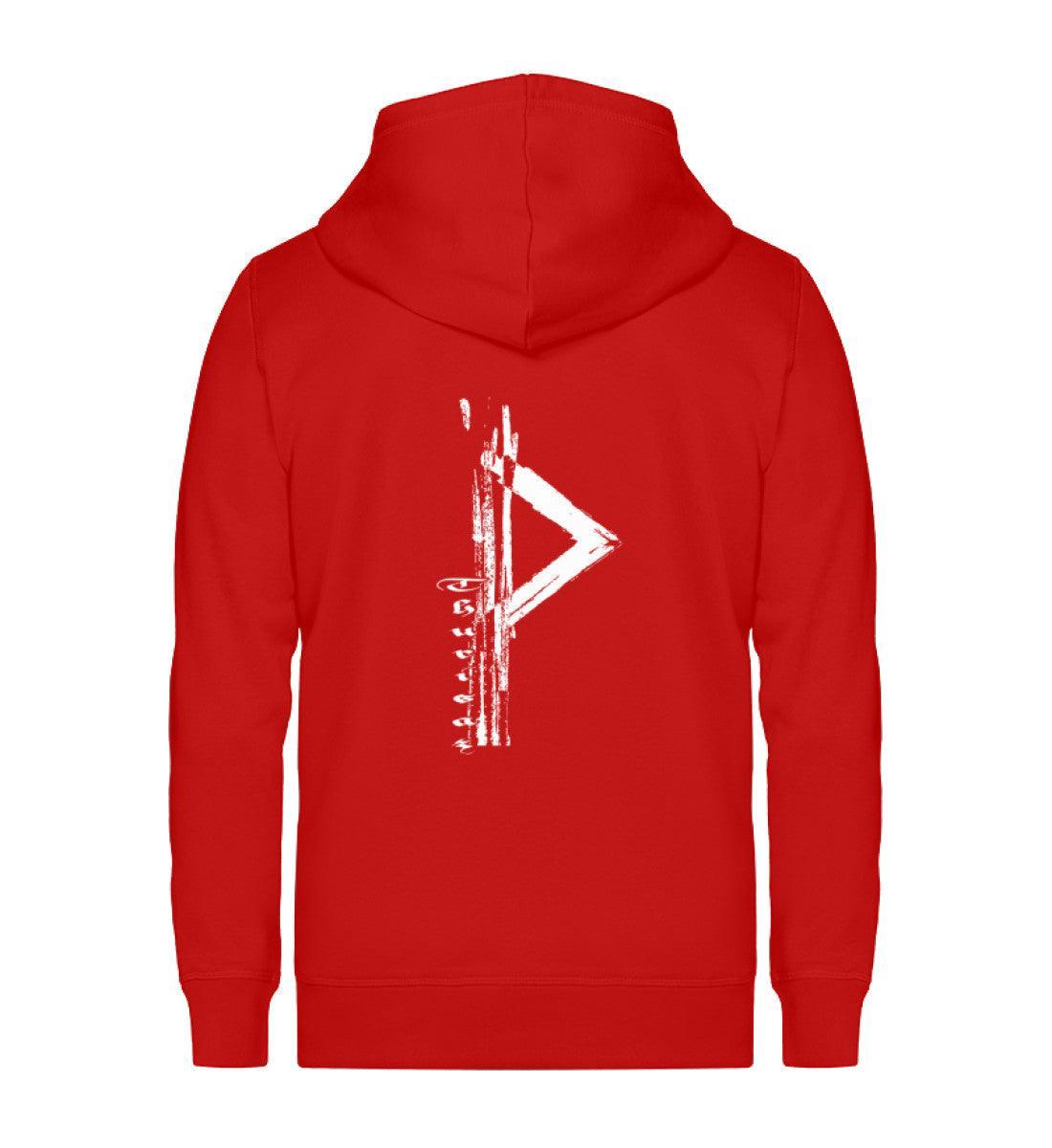 Wikinger Rune Thurisaz Zip-Hoodie - Nordic Viking Wear