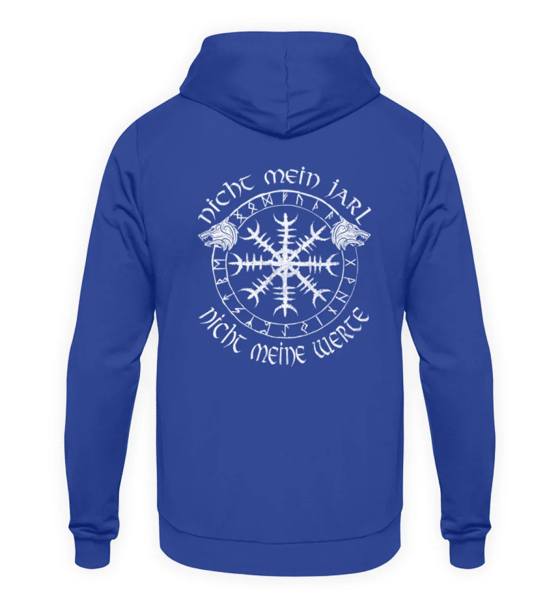 Hoodie Nicht Mein Jarl Nicht Meine Werte - Unisex Kapuzenpullover Hoodie - Nordic Viking Wear